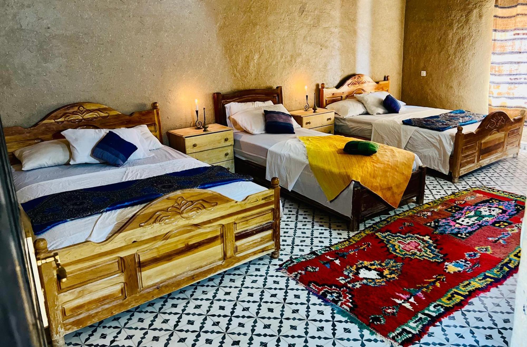 Hotel Camping Les Roses Des Dunes & Piscine Мерцуга Екстериор снимка