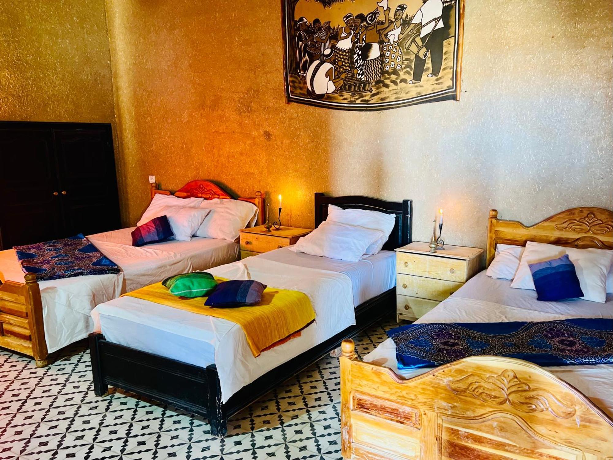 Hotel Camping Les Roses Des Dunes & Piscine Мерцуга Екстериор снимка