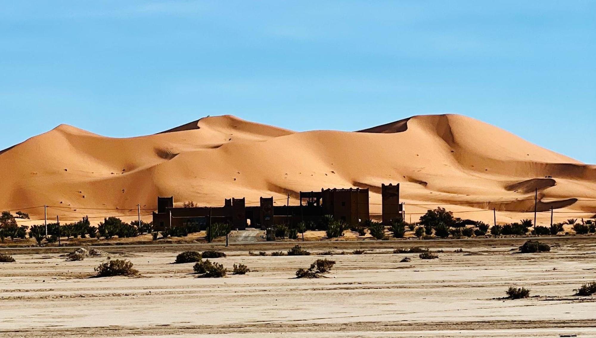 Hotel Camping Les Roses Des Dunes & Piscine Мерцуга Екстериор снимка